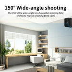 X6D 720P Wireless Home Mini Surveillance Camera, Support Infrared Night Vision & Motion Detection & TF Card - Trustpick