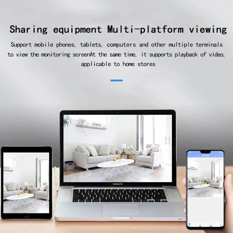 X6D 720P Wireless Home Mini Surveillance Camera, Support Infrared Night Vision & Motion Detection & TF Card - Trustpick