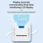 XY - S510COM 2 in 1 Carbon Monoxide Smoke Composite Alarm Detector without Battery - Trustpick